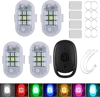 Amazon.co.jp: MAZERO 9連SMD爆光 フラッシュ 7色 RGB ストロボ